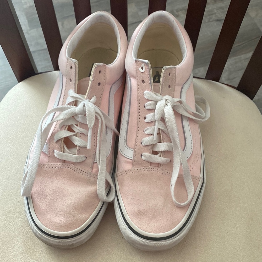 Vans pink shoes